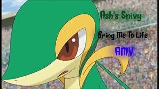 Ashs Snivy AMV Bring Me To Life