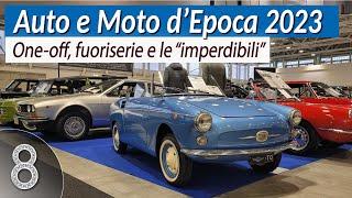 Auto e Moto dEpoca 2023 - A Bologna tra one-off fuoriserie e auto imperdibili