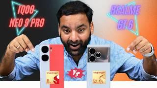 True Flagship Killer of 2024 - iQOO Neo 9 Pro vs realme GT 6  Best  5G Phone under 35000 