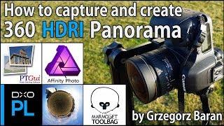 How to capture and create 360 HDRI Panorama - by Grzegorz Baran