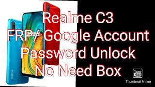 Realme C3 PasswordGoogleFRP 2021 Latest  Security Unlock