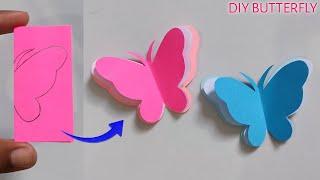 How To Make Paper Butterfly  Butterfly Making With Paper  Beautiful Butterfly Making Idea