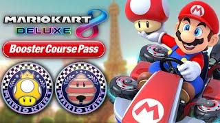 FIRST LOOK at Mario Kart 8 Deluxe Booster Pass DLC ALL 8 NEW COURSES