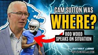 Cam Sutton was IN the Detroit Lions Training Facility When Arrest Warrant Went Public