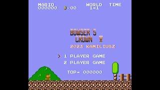 SMB Hack Longplay - Bowsers Crown 1