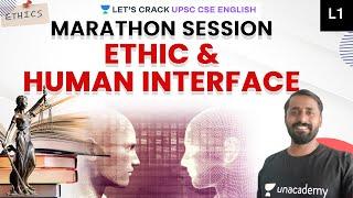 L1 Ethics and Human Interface  Marathon Session  UPSC CSEIAS 2021  Raghu C
