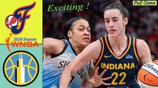 Indiana Fever vs Chicago Sky FULL GAME Highlights  Womens basketball  WNBA  Caitlin clark Reese