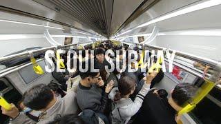 Inside Seouls Subway During Rush Hour Insta360 One X Hyperlapse