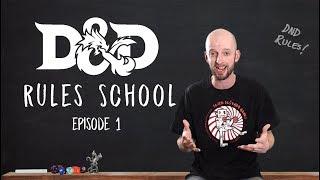 D&D Rules School - Learning the Basics 5th edition