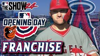 OPENING DAY DRAMA  MLB The Show 24 Angels Franchise  Ep. 1 S1