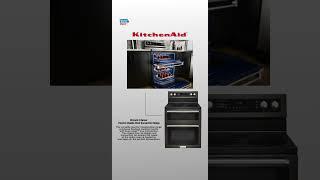 30-Inch 5 Burner Electric Double Oven Convection Range