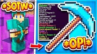 ONE OF THE BEST SOTW PICKAXES  Minecraft Prison  VanityMC  Mythic 1