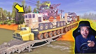 TRUK TOWING BERANTAI EKSTRIM - SPINTIRES MUDRUNNER