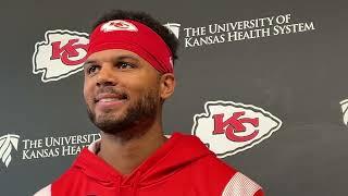 Chiefs QB Chris Oladokun Rookie Minicamp Press Conference May 6 2024