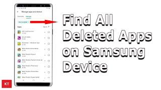 Cara menemukan semua Aplikasi yang Dihapus di Perangkat Samsung 2022