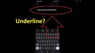 How to remove underline on Gboard 2022