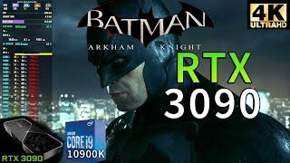 Batman Arkham Knight 4K  RTX 3090  i9 10900K 5.2GHz  Maximum Settings