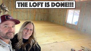 I Built A Huge Loft In The Shop All The Framing Is Done