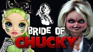 THE ANGRIEST DOLL EVER   I MADE THE BRIDE OF CHUCKY  Rainbow High Doll Repaint by Poppen Atelier