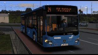 Omsi 2 #391 Linie 24 nach Holdau Postamt Citaro 2 Solo ZF