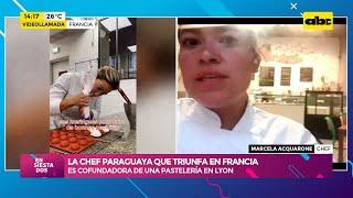 Marcela Acquarone la chef paraguaya que triunfa en Francia