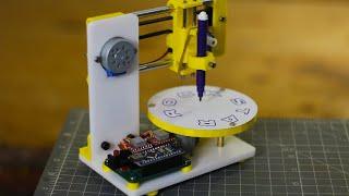 DIY Arduino based Polar CNC plotter