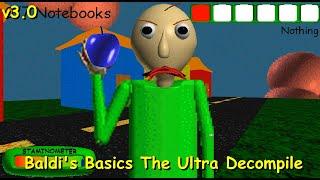 I found a legendary apple in Baldis Basics The Ultra Decompile #01 Normal Mode