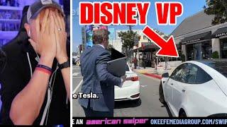 Caught on Camera #2 - Disney Vice President RUNS Away After Being Exposed