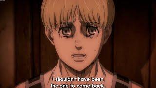 Mikasas Scarf is Stolen  Armin Snaps at Mikasa Eng sub