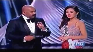 Maxine Medina Question and Answer - Miss Universe 2016