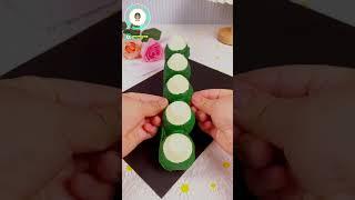 Use egg trays and children to make a fun little handicraft for the Dragon Boat Festival #artistlife