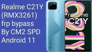 Realme C21Y RMX3261 frp bypass By CM2 SPD Android 11 Press volume up volume down GSM RASHID ALI