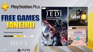 Playstation Plus Essential FREE GAMES JANEIRO 2023 PS4PS5