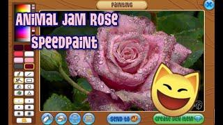 ANIMAL JAM SPEEDPAINT Rose Drawing