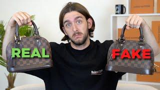 HOW TO spot a fake Louis Vuitton Alma BB - Real vs Fake