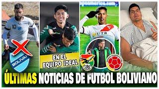 BOLIVIA LA SELECCIÓN MÁS JOVEN DEL MUNDO  TERCEROS EN EL EQUIPO IDEAL  SUMAN LESIONES en BOLÍVAR