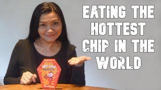 Life in France  Carolina Reaper Challenge -The Hottest Crisp in the World  Hot Chilli Challenge