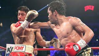 Pacqiuao defeats Vargas wins WBO Welterweight Title  Pacuqiao vs Vargas Highlights