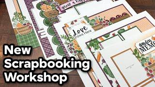 Scrapbook Layout Share + Tips  Stampin Up To Market Collection