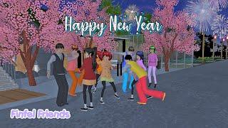 Finfel Friends Happy New year  drama sakura school simulator