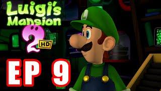 Lets Play Luigis Mansion 2 HD Walkthrough Gameplay Part 9 - B-1 A Job For A Plumber