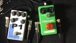 AMT P1 preamp pedal with CAB SIM  Sound demo \m