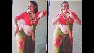 deep navel nepali aunty hot dance viral