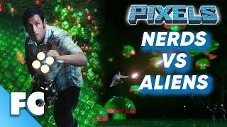 Pixels Clip Nerds VS Aliens ️  Adam Sandler Kevin James  Comedy Sci-Fi Adventure  FC