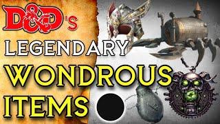 Legendary Wondrous Items of Dungeons and Dragons - The Dungeoncast Ep.356