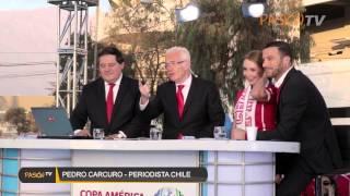 Pasión TV Copa América - 18. Pedro Carcuro El comportamiento del público ha sido impecable