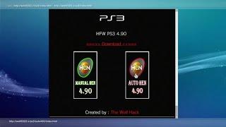 PS3 HEN 4.90 on HFW