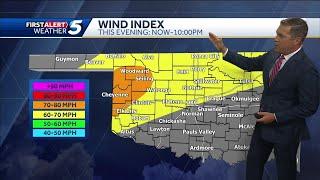 Severe storms could bring high winds to the state