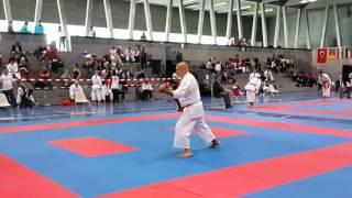 Sensei HAKAN ALPAY6 nci BASEL OPEN 40 yaş ve üzeri VETERANLAR  KATA JION