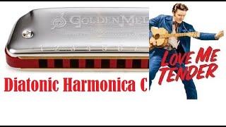 Elvis Presley - Love Me Tender \ Diatonic Harmonica C + tabs